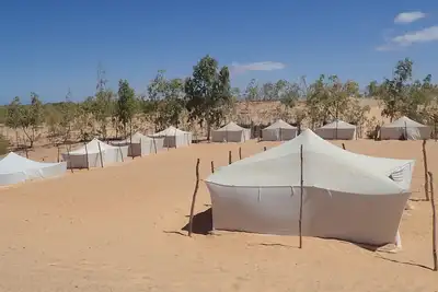 Campement Lodge In Lompoul - Tente double dans le désert du Sahel