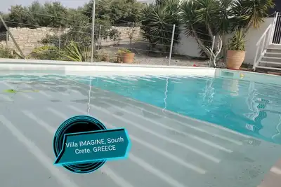 Image de Magnificent Villa Pool, beach & Spa south coast Crete, Matala, kamilari, sea view.