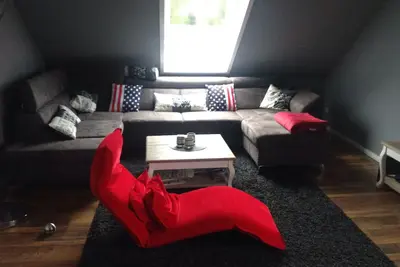 Image de Appartement maisonnette sur 2 étages dans un style maison de campagne