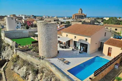 Image de Sa Riba 021 magnifique villa avec piscine privée, barbecue, terrasse et WiFi