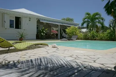 Image de Villa de standing avec vue mer et piscine au Diamant