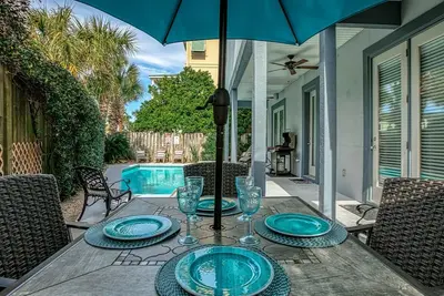 Image de Belle maison à 50 mètres de l'accès à la plage privée ~ Cuisine du chef