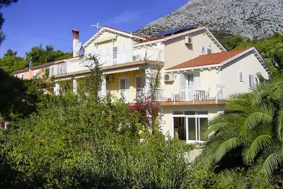 Image de Appartement de deux chambres avec le balcon et la vue sur le mer Orebic, Peljesac (A-4519-a)