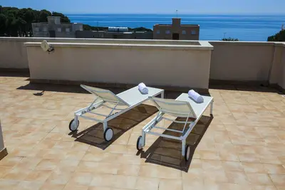 Tropicana - Penthouse Vue mer - Piscine Commune