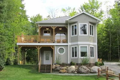 Image de Whiteface Mountain / Wilmington New York ~ ~ Jacuzzi, foyer au gaz, vue sur la montagne! !