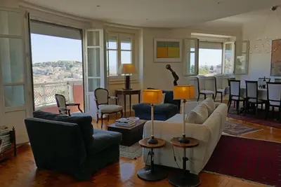 Appartement avec vue panoramique sur le coeur de Lisbonne
