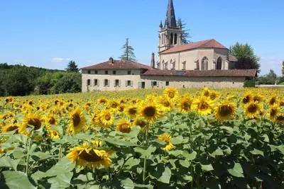 Image de grande maison  a la campagne ideal pour une reunion  familiale