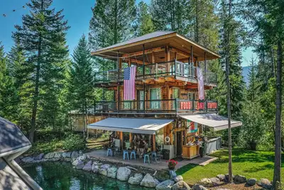 Image de Lookout Tower: Sleeps 4- Water Views- Near Glacier