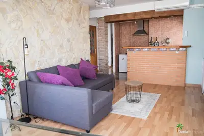 Bel appartement à Denia, à 200 mètres de la plage, vue mer et montagne