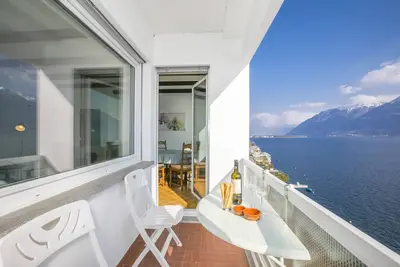 Image de Bellevue Apartment, Porto Ronco, Suisse