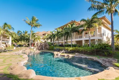 Image de Villas à Poipu Kai Villa de luxe avec 3 chambres et 3 salles de bains avec climatisation centrale!