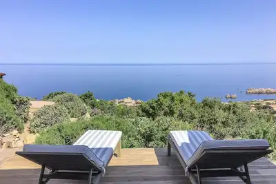 Villa Stelle, Costa Paradiso in Gallura, vue sur la mer