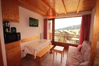 Image de Studio cabine chaleureux 4 pers, animaux ok, parking, skis