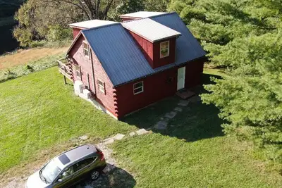 Image de Bain à remous, calme, détente, pêche, Wi Fi, A. C. , foyer, vent 9, bain à remous
