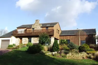 Image de Maison d´architecte en bois et pierre au coeur de la Forêt de Brocéliande