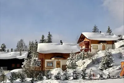Image de Chalet à 1500m dans Anzère station de ski (ch www. Anzere. ), Alpes suisses avec superbe vue