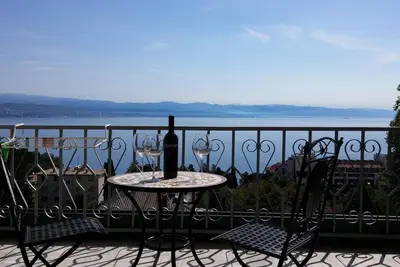 Image de Villa Allegra à Lovran, Design Apartment 106, Balcony- Sea view