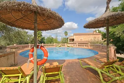 Cantonera - Maison spacieuse avec piscine près de Palma de Majorque