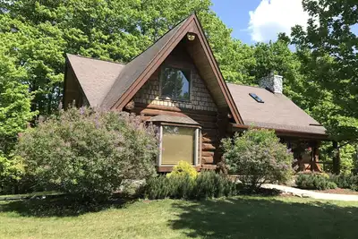 Image de Belle maison en rondins de Charlevoix