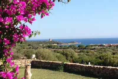 Image de Mini Villa avec belle vue sur la mer et le jardin: Stazzo la Foci