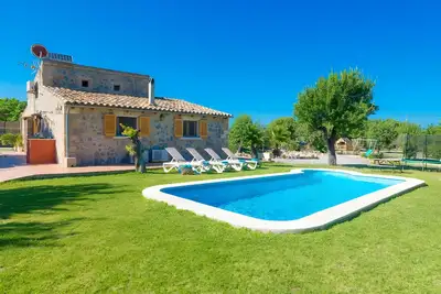 Image de Can Roig 113 fantastique finca avec piscine privée, jardin, espace enfants et climatisation
