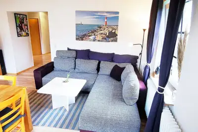 Image de Appartements à droite sur la digue