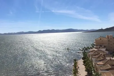 Image de Terrasse panoramique  avec vue à 220° sur le Mar Menor, et au loin Cabo de Palos
