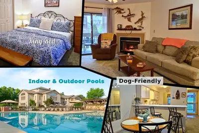 Image de Belle 2 Br * Animaux acceptés * Piscine intérieure / extérieure * bain à remous