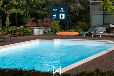 Image de MyStay - Cottage Viana muy privada con piscina y hermoso jardĂn