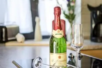 Image de FeWo nid de cigogne maison de ville marchandises-grande terrasse sur le toit, 3 chambres, 2 salles de bains