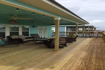 Image de Vient de terminer. . . Campez directement sur l'eau