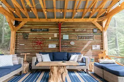 Image de voie de truite saumonée - Chalet 4 saisons