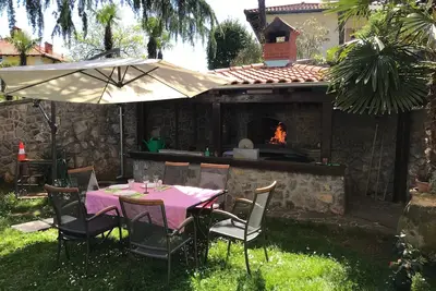 Image de Appartement d'une chambre avec la terrasse et la vue sur le mer Lovran, Opatija (A-7838-c)