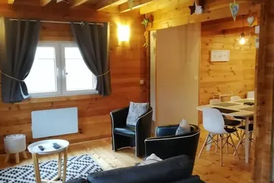 Image de Chalet individuel avec jardin clos en centre Alsace