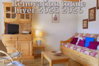 Image de Appartement rénové 2 pièces cabine, Méribel, animaux admis