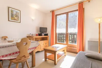 Image de Studio cabine avec balcon, parking - 4 pers - Briançon