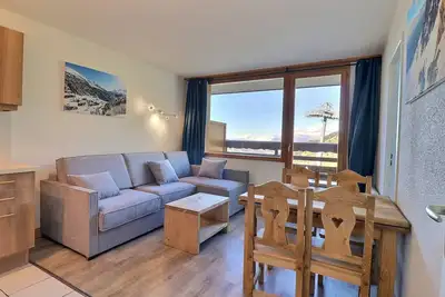 Image de Appartement cosy à Méribel, 4 pers, Animaux admis