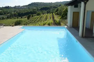 Image de Agréable appartement avec piscine, Wifi, Tv, animaux admis et parking, près de Arezzo