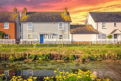 Image de Seasalt - un chalet qui peut accueillir 4 personnes dans 2 chambres