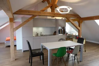 Image de Top moderne appartement penthouse de 2 chambres à Berne - Belle toit plat à Berne Ville