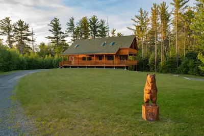 Image de Log Cabin personnalisé près du mont Washington, Bretton Woods, Cannon, Franconia, Bethlehem