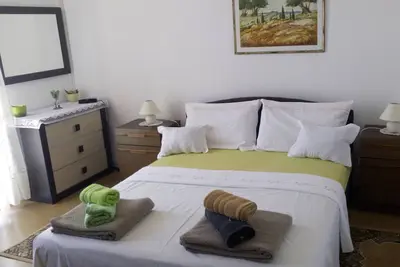 Appartement de deux chambres avec la terrasse et la vue sur le mer Selce, Crikvenica (A-15323-a)