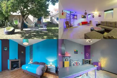 Maison cozy avec jardin, parking, métro, quartier calme