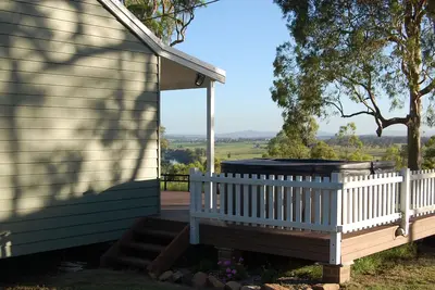 Image de Hunter Valley - Chalet spa de luxe romantique - Vues impressionnantes