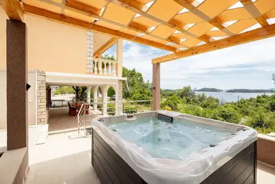 Image de Maison pour la famille avec parking Prizba, Korcula (K-15468)