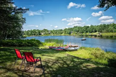 Image de Inn Kognito 1 Lakefront Maison de vacances. Camelbeach. Je dois 2ème maison à côté de cette