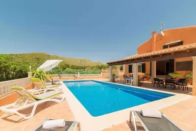 Image de Villa Bona Vista - Finca 10 pax. Piscine privée Bbq Tv par satellite. Des vues claires Capdepera- 67130- - WiFi gratuit
