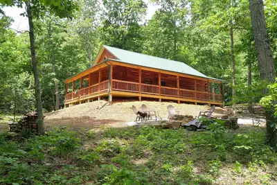 Image de Log Cabin Pristine avec un confort moderne