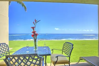 Image de Oceanfront Unité au rez-de-chaussée 2bd / 2ba avec une vue imprenable sur l'océan et la climatisation