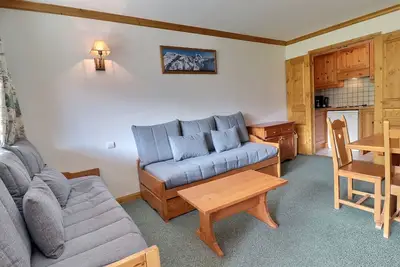 Image de Charmant appartement 2 pièces, balcon, 5 pers, Méribel